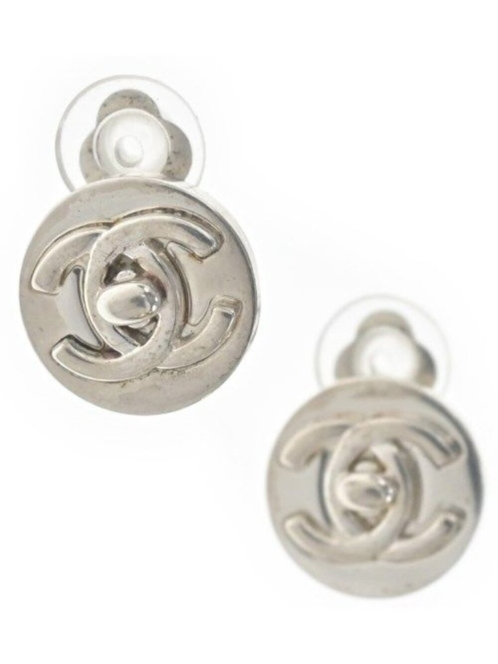 Chanel Earrings Silver